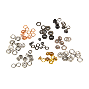 Accessoires vestimentaires : œillets métalliques personnalisés en laiton et fer pour chaussures et sweats à capuche - Product Image 1
