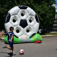Cible gonflable de football gonflable de but de tir de football de jeux de lancer de football pour des événements de partie