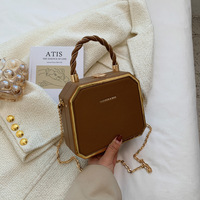 Sac à main de luxe pour femme, haute qualité, couleur bonbon, sac à bandoulière simple avec chaîne, tendance
