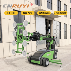 หุ่นยนต์ยกกระจกแบบเคลื่อนที่ได้ รุ่น Front <span class=keywords><strong>Alex</strong></span> Driven รองรับน้ำหนัก 600กก. 800กก. พร้อมถ้วยดูดสุญญากาศสำหรับติดตั้งหน้าต่าง - Product Image 1
