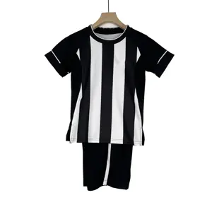 Wholesale of breathable and quick drying children's clothing sets and football jerseys for major football clubs