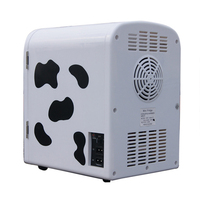 Mini-réfrigérateur portable 4 litres pour lait de vache, refroidisseur et chauffe-lait pour voiture, maison et bureau