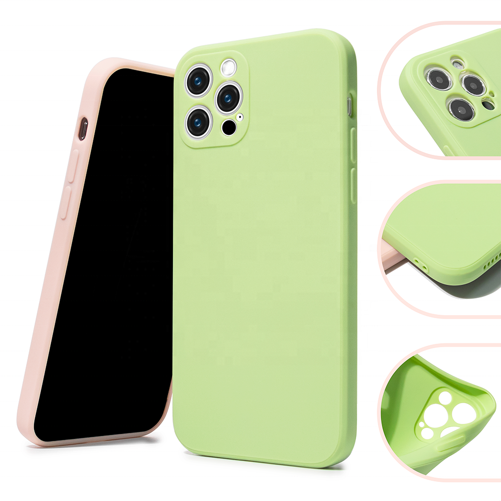 Ốp Lưng Điện Thoại iPhone 12 13 Pro Max, Ốp Cao Su Nhám Chống Sốc Làm Từ Silicon Tpu Mềm Giá Thấp