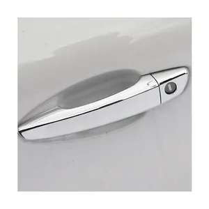 for Peugeot 208 MK2 P21 2020 2021 2022 2023 Door Handle Cover Stickers Catch Trim Car Protective Accessories Gadgets styling