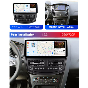 12.3 inch 4 + 64GB Xe Máy nghe nhạc DSP không dây Carplay GPS navigation khung cảm ứng đầy đủ màn hình Android đài phát thanh cho Ford <span class=keywords><strong>Focus</strong></span> 2012-2018 - Product Image 6