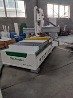 Fresadora CNC 1325 para madera con cambiador de herramientas de línea recta, tallado de madera, NC Studio, motor único de alta potencia