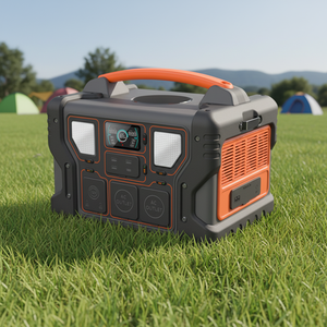 Generador <span class=keywords><strong>de</strong></span> Energía Solar Portátil con Batería <span class=keywords><strong>de</strong></span> Litio para Exteriores, Oem Home Camping Electric Europe, 1000w, 220v, Onda Sinusoidal Pura - Product Image 1