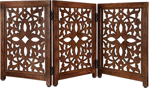 Clôture pliante sculptée <span class=keywords><strong>pour</strong></span> <span class=keywords><strong>chien</strong></span>, idéale <span class=keywords><strong>pour</strong></span> <span class=keywords><strong>escalier</strong></span> et décoration intérieure, vente en gros usine. - Product Image 5