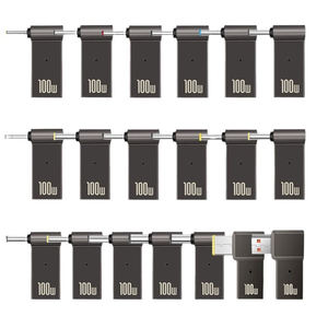 Adaptador de Corriente USB-C Tipo C de Carga Rápida de 100 W, Convertidor de Cargador para Computadora Portátil HP <span class=keywords><strong>Dell</strong></span> Think Notebook - Product Image 1