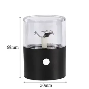 Electric Dry Herb Grinder 50mm New Smoking Powerful Crusher Rechargeable Electric Tobacco Grinder Wholesale Custom Logo