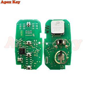 Clé de voiture intelligente à distance HYQ4AA avec puce ID46 315 MHz, 4 boutons, matériau ABS noir, Chevrolet Volt Blazer Traverse Camaro Cruze Malibu - Product Image 2