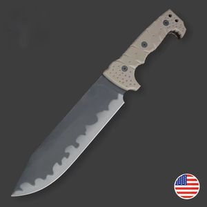 Cuchillo Táctico de Supervivencia y Caza Personalizable ML M8 DIY OEM con Mango G10 y Hoja Recta de Acero Inoxidable - Product Image 2