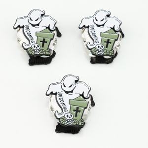 Cuentas de fantasía de calabaza fantasma de dibujos animados de Halloween, pulsera Diy, accesorios de joyería, cuentas espaciadoras sueltas - Product Image 5