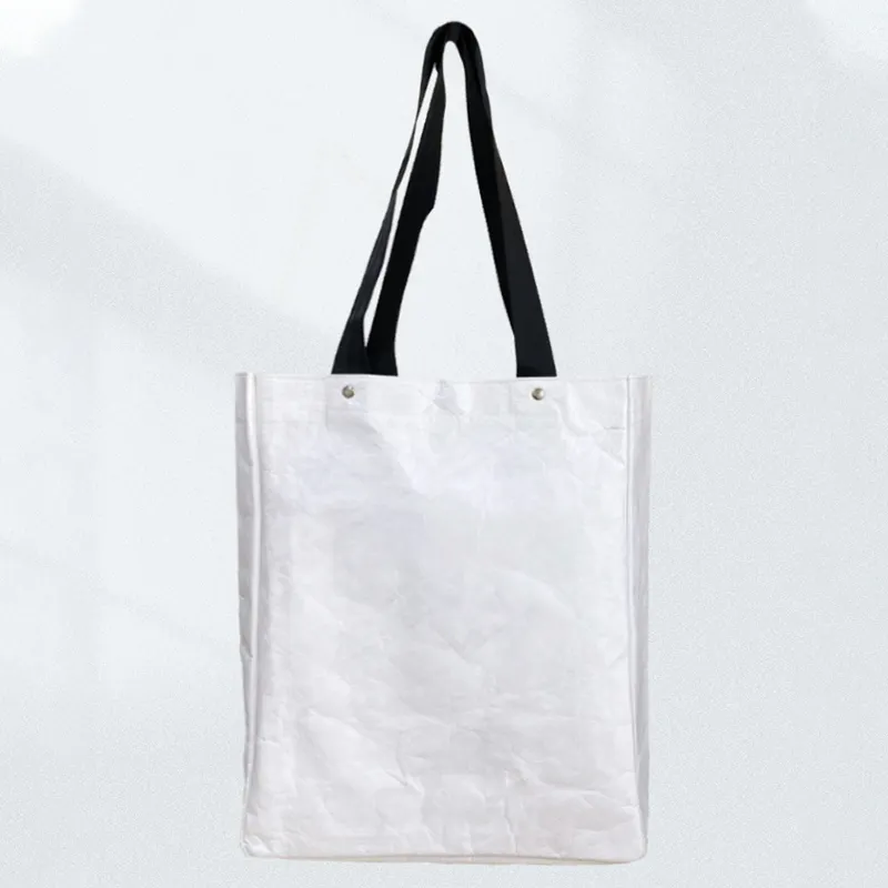 Custom Logo Printed Tyvek Paper Bag Shopping Bag Tyvek Tote Bag