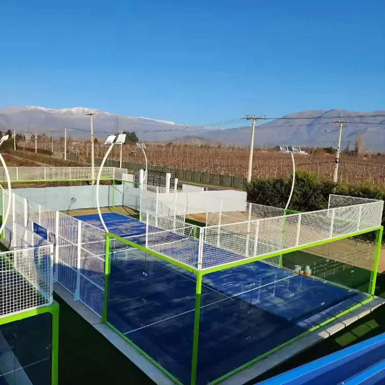 padel court high quality inflatable padel court covering roof system for padel court