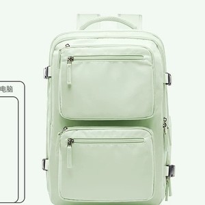 Laptop Backpack 15.6 Inch <b>Computer</b> <b>Bag</b> Business Commute Water Resistant Oxford Fabric Unisex Softback Zipper Closure - Product Image 3