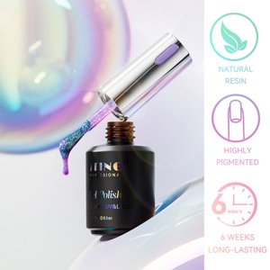 JTING Coffret de vernis gel caméléon éblouissant 24 couleurs, design unique et gratuit, effet de finition supérieur, vernis à ongles gel sirène platine très tendance - Product Image 3