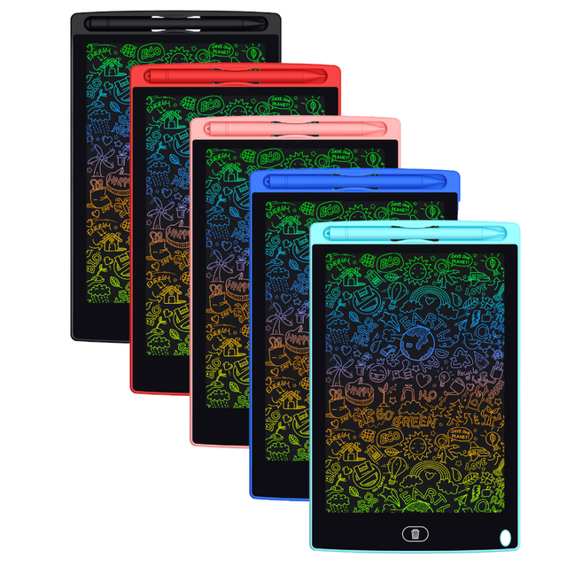 Hot Sale Hand Digital Memo Board Kids 12, 8.5Inch, 10 LCD Writing tablet