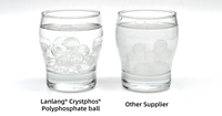 Lanlang Éliminateur de dureté de l'eau Polyphosphate Siliphos Spheres Antiscalant Boule Cristaux de polyphosphate de sodium pour le traitement de l'eau