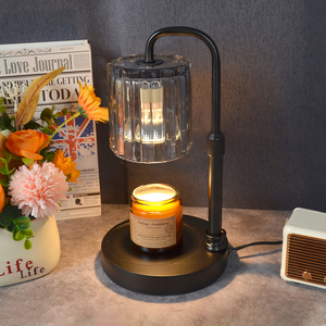 Modern Linen Shade Touch Control Wi-Fi <b>Table</b> Lamp E26 <b>LED</b> 2700K Warm <b>Light</b> Flexible Neck Black Metal Base Cylindrical Design - Product Image 4