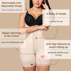 Entraîneur De Taille De Compression Gaines Colombiennes Sol Beauté Post Op Stage 2 Chirurgie Para Mujer Body Shaper Reloj De <span class=keywords><strong>Arena</strong></span> - Product Image 6