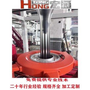 เครื่องผลิตฟิล์มเป่าลม Hongtong รุ่น RHT-50Fm-600 LDPE กำลังการผลิต 100 กก./ชม. สายการผลิตถุงบรรจุภัณฑ์ - Product Image 3