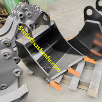 Aksesori Excavator Bucket Rock Ripper Industri untuk Pembangunan Jalan