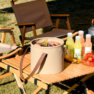 Vente en gros de seau à eau pliable de grande capacité portable seau vide bidon de voyage monté sur voiture seaux de stockage d'eau extérieurs - Product Image 2