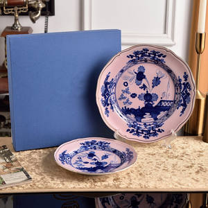 Service de vaisselle vintage décoratif en céramique et porcelaine, de luxe, écologique et durable, toutes couleurs, style campagnard, personnalisable, en os - Product Image 5