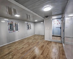Casa Contenedor Prefabricada Plegable <span class=keywords><strong>de</strong></span> Tamaño Personalizado, Edificio Modular Apilable Portátil para Refugio en Obras <span class=keywords><strong>de</strong></span> Construcción - Product Image 3