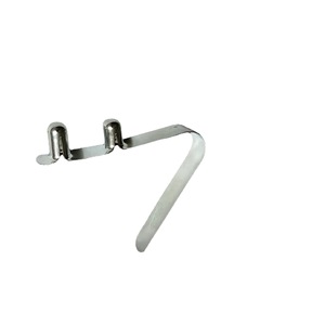 Single-Sided Double-Headed V-Shaped <b>Spring</b> Clip 5.5mm Diameter Nickel Plated <b>Spring</b> Steel Industrial Hardware - Product Image 1