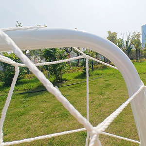 Erwachsene Mini-Fußballtornhänge 5*3,3 Fuß Stahl-Fußballtor mit Allwetternetz - Product Image 3