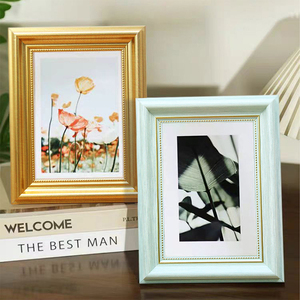 Marco de Fotos Negro Estilo Europeo Vintage al por Mayor, Marco Creativo <span class=keywords><strong>para</strong></span> Montar en la Pared o de Sobremesa, Decoración del Hogar - Product Image 5