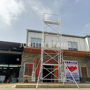 ระบบนั่งร้านแบบปีนเองพร้อมโครงขวางแบบกากบาท บันไดแบบโครงเหล็ก โครงประตู และบันไดแบบเคลื่อนย้ายได้ - Product Image 4