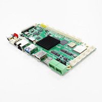Carte mère d'ordinateur de contrôle industriel basée sur Android KN RK3562 avec module réseau 4G, interfaces RS232/RS485, montage sur circuit imprimé