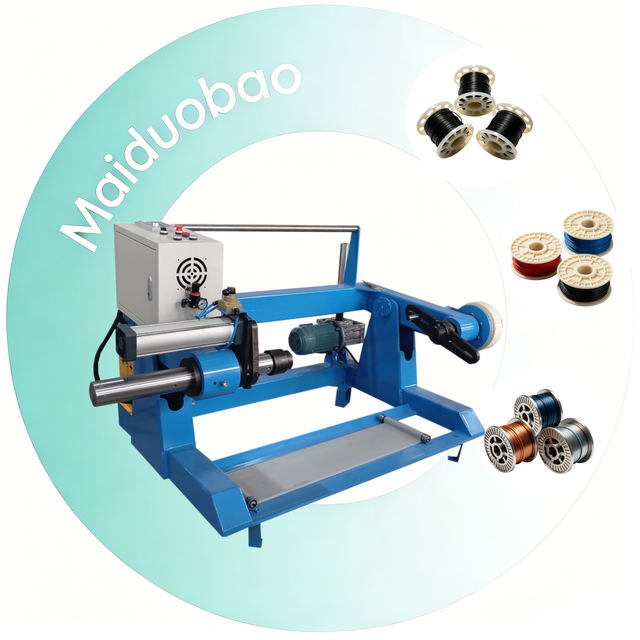1300mm Automatic Arranging Wire Cable Coiling Processing Equipment Spool Winding Machine Coil Winding Machine