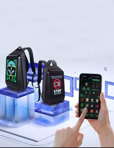 Sac à dos publicitaire intelligent à écran LED dynamique pour vélo, moto, sac de rangement pour affichage publicitaire ambulant, idéal pour le voyage et le camping - Product Image 3