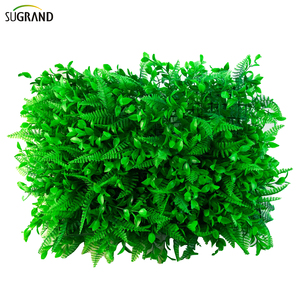 Belle conception 300 cm herbe en plastique pour le mur dans le jardin - Product Image 1