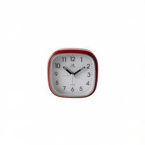 Desk <b>Clock</b> Silent Alarm <b>Clock</b> Square Design Multiple Colors For Home Office Use - Product Image 2