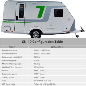 Caravana Todoterreno de 19 Pies con Suspensión Independiente, Batería de Litio y Panel Solar para <span class=keywords><strong>Viajes</strong></span> por el Interior del País, Estándar Australiano - Product Image 4