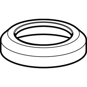 Rosetta da Parete Bianca per Sifoni a Curva a 90° WC 100 X H.8.6 mm - Product Image 3