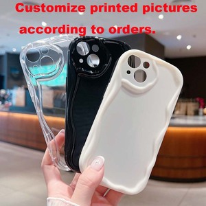 Funda de silicona TPU con borde ondulado y estampado de lazo rosa para <span class=keywords><strong>iPhone</strong></span> X, XR, XS Max, <span class=keywords><strong>11</strong></span>, <span class=keywords><strong>12</strong></span>, 13, 14, 15, 16, 17 - Product Image 5