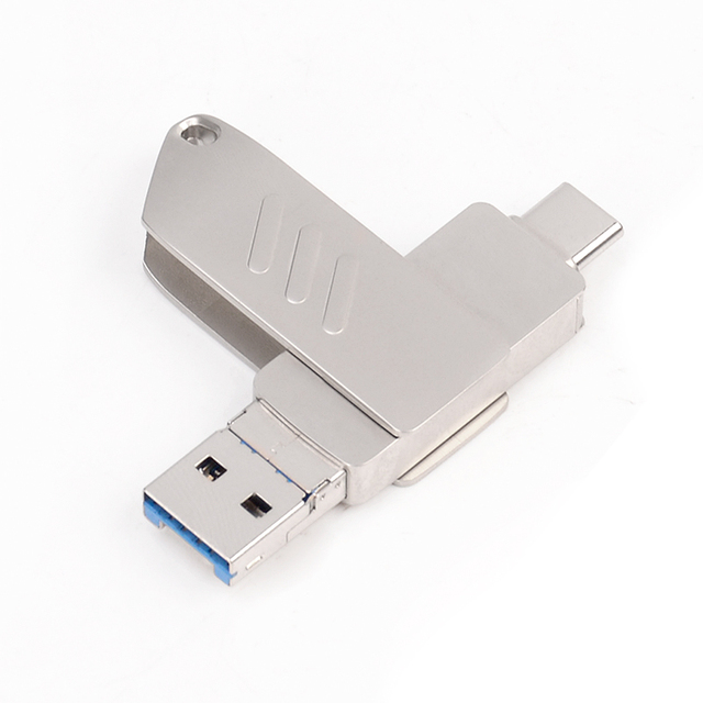 UBS 2.0 OTG USB Flash Drive 64GB Pen Drive 3 in 1 Type C & Micro USB Stick 2.0 Flash Drive 16GB 32GB 128GB Pendrive 8GB