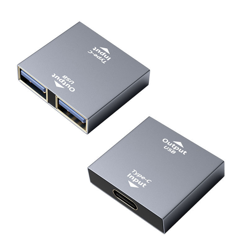 Il più nuovo caricatore USB 2.0 maschio a doppia femmina doppio connettore convertore adattatore Hub Splter di ricarica USB DC 5V a 2 porte  44