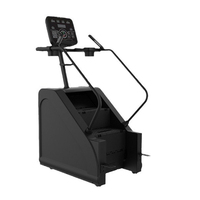 Appareil de fitness professionnel robuste pour l'escalade, avec écran LCD, simulateur d'escalier électrique, entraîneur aérobie pour la gym
