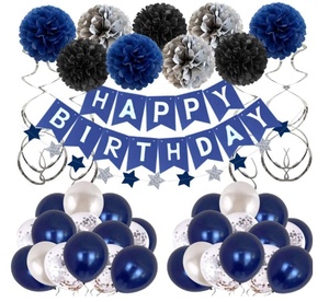 Globos <span class=keywords><strong>de</strong></span> Feliz <span class=keywords><strong>Cumpleaños</strong></span>, Guirnalda <span class=keywords><strong>de</strong></span> Estrellas, Decoraciones <span class=keywords><strong>de</strong></span> <span class=keywords><strong>Cumpleaños</strong></span> <span class=keywords><strong>para</strong></span> <span class=keywords><strong>Hombre</strong></span>, Decoraciones <span class=keywords><strong>de</strong></span> Fiesta <span class=keywords><strong>de</strong></span> <span class=keywords><strong>Cumpleaños</strong></span> Azules <span class=keywords><strong>para</strong></span> <span class=keywords><strong>Hombre</strong></span> - Product Image 1