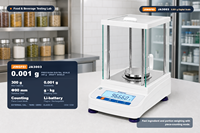 Balance analytique de précision JA3003 0,001 g, balance de laboratoire g/kg, 18 unités, comptage, distributeur en gros