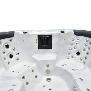 Nuovo Stile 2025 BG-8812 Vendita all'Ingrosso di Fabbrica Vasca Idromassaggio Moderna da Esterno di Alta Qualità Semplice ed <span class=keywords><strong>Economica</strong></span> per Hotel e Giardino - Product Image 4