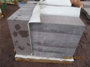 <span class=keywords><strong>Porfido</strong></span> rosso G666 cordone stradale in granito - Product Image 5