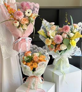 New Design 58*58cm Dream Ballet Element <b>Pattern</b> Printed OPP Plastic Waterproof Floral Wrapping <b>Paper</b> for Florist - Product Image 6